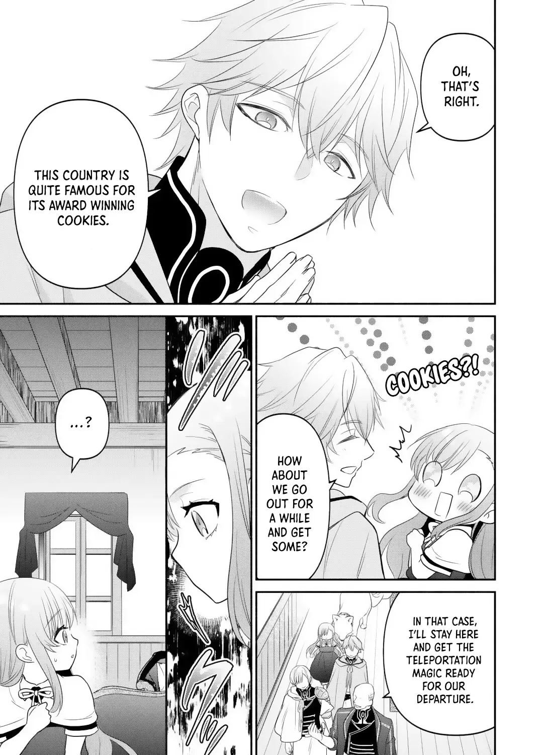 TENSEI YOUJO. KAMIKEMONO TO OUJI TO, SAIKYOU NO OJISAN YOUHEI-DAN NO NAKA DE IKIRU Chapter 12 page 33 - 