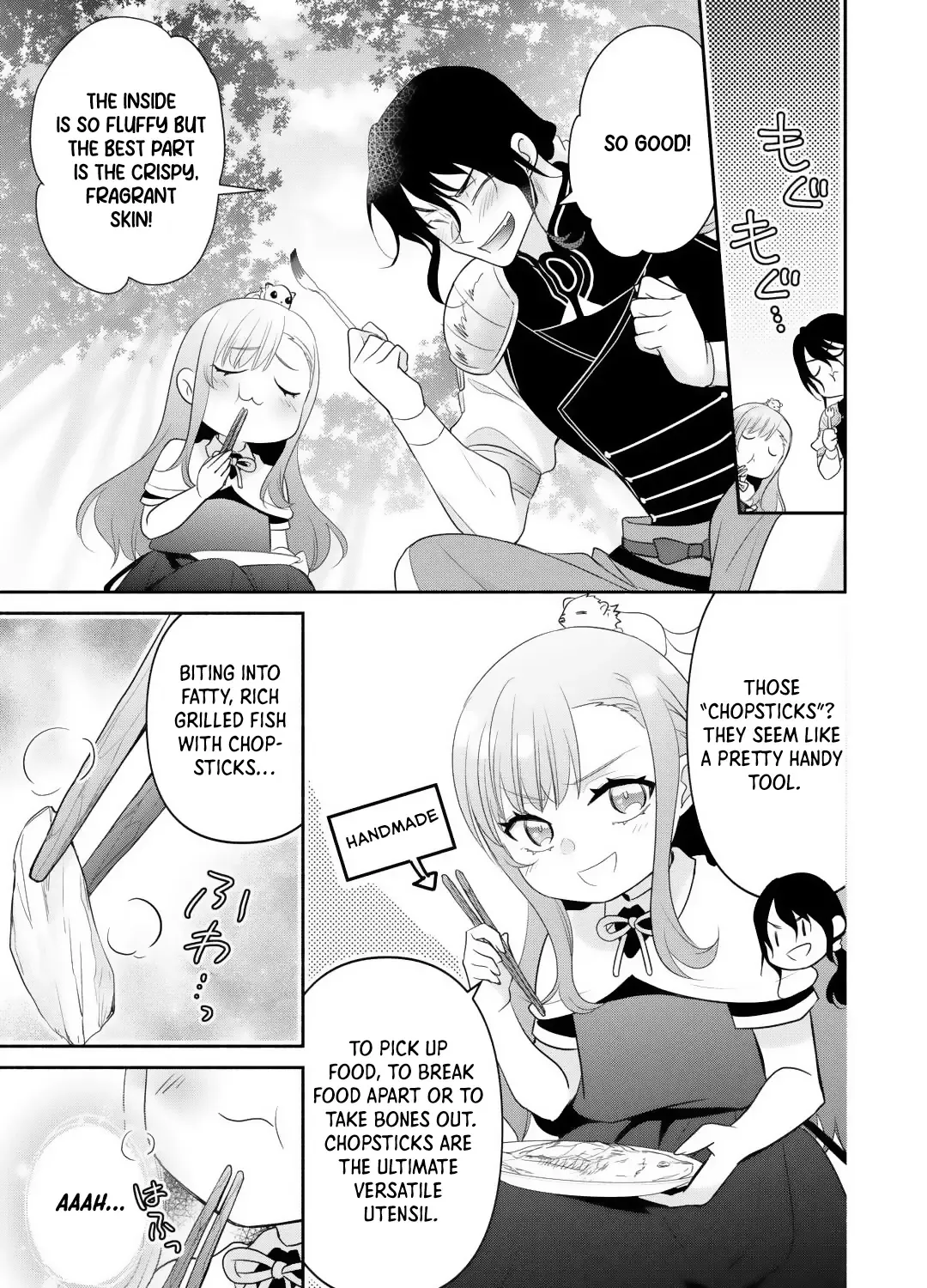 TENSEI YOUJO. KAMIKEMONO TO OUJI TO, SAIKYOU NO OJISAN YOUHEI-DAN NO NAKA DE IKIRU Chapter 14 page 21 - 