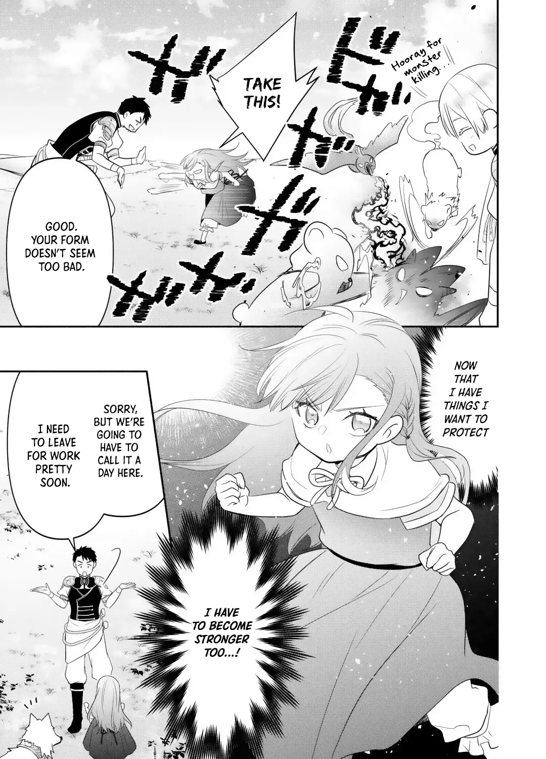 TENSEI YOUJO. KAMIKEMONO TO OUJI TO, SAIKYOU NO OJISAN YOUHEI-DAN NO NAKA DE IKIRU Chapter 14 page 41 - 