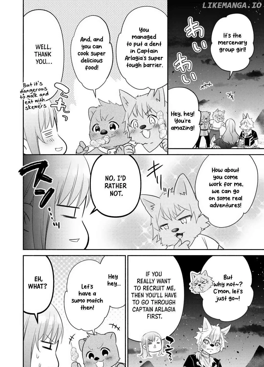 TENSEI YOUJO. KAMIKEMONO TO OUJI TO, SAIKYOU NO OJISAN YOUHEI-DAN NO NAKA DE IKIRU Chapter 19 page 16 - 