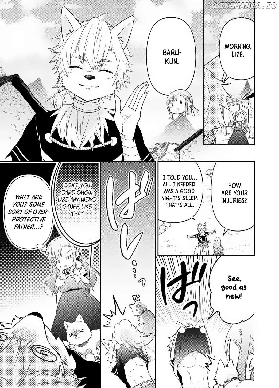 TENSEI YOUJO. KAMIKEMONO TO OUJI TO, SAIKYOU NO OJISAN YOUHEI-DAN NO NAKA DE IKIRU Chapter 19 page 22 - 