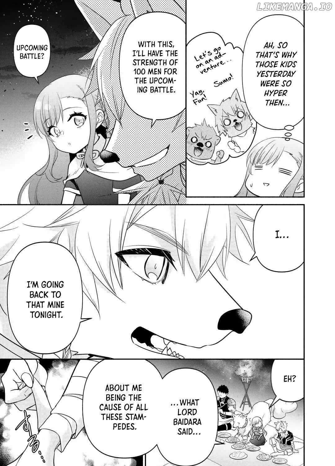 TENSEI YOUJO. KAMIKEMONO TO OUJI TO, SAIKYOU NO OJISAN YOUHEI-DAN NO NAKA DE IKIRU Chapter 20 page 42 - 