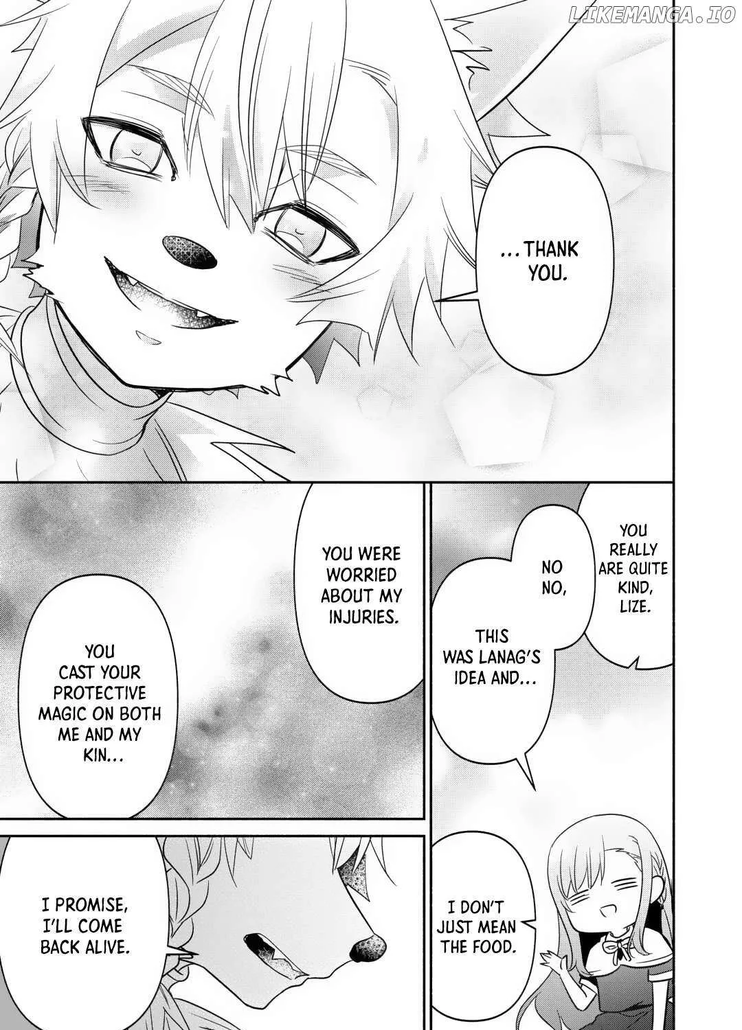 TENSEI YOUJO. KAMIKEMONO TO OUJI TO, SAIKYOU NO OJISAN YOUHEI-DAN NO NAKA DE IKIRU Chapter 20 page 54 - 