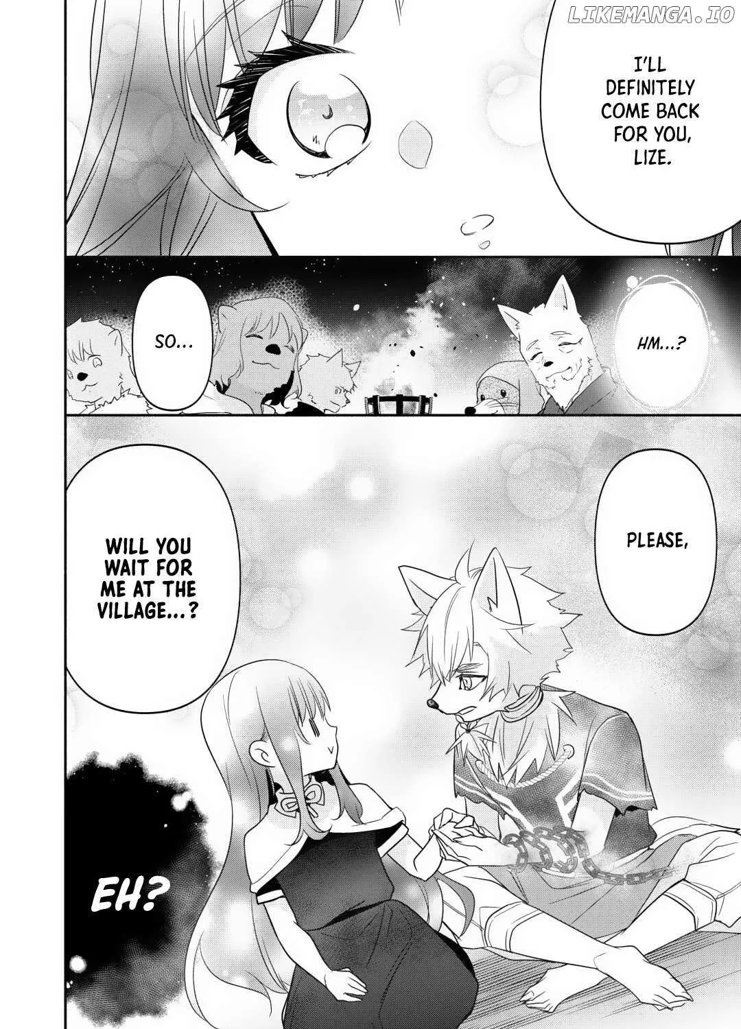 TENSEI YOUJO. KAMIKEMONO TO OUJI TO, SAIKYOU NO OJISAN YOUHEI-DAN NO NAKA DE IKIRU Chapter 20 page 56 - 