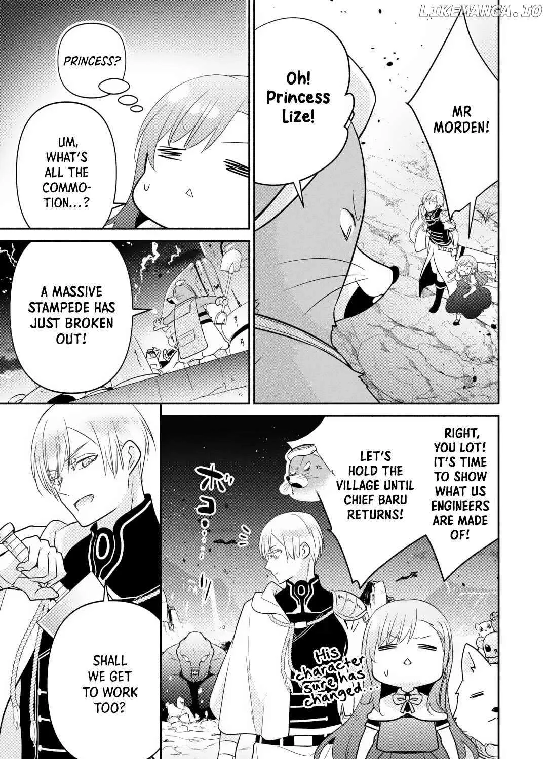 TENSEI YOUJO. KAMIKEMONO TO OUJI TO, SAIKYOU NO OJISAN YOUHEI-DAN NO NAKA DE IKIRU Chapter 21 page 19 - 