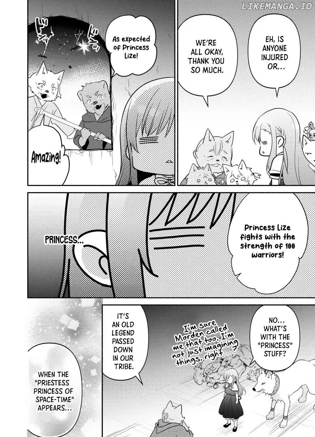 TENSEI YOUJO. KAMIKEMONO TO OUJI TO, SAIKYOU NO OJISAN YOUHEI-DAN NO NAKA DE IKIRU Chapter 21 page 25 - 