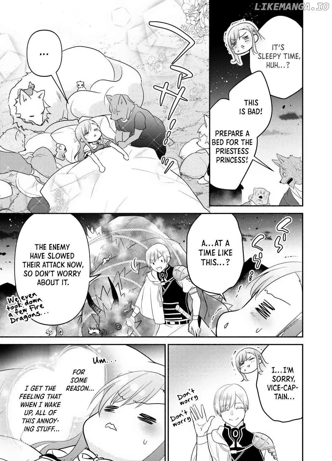 TENSEI YOUJO. KAMIKEMONO TO OUJI TO, SAIKYOU NO OJISAN YOUHEI-DAN NO NAKA DE IKIRU Chapter 21 page 31 - 