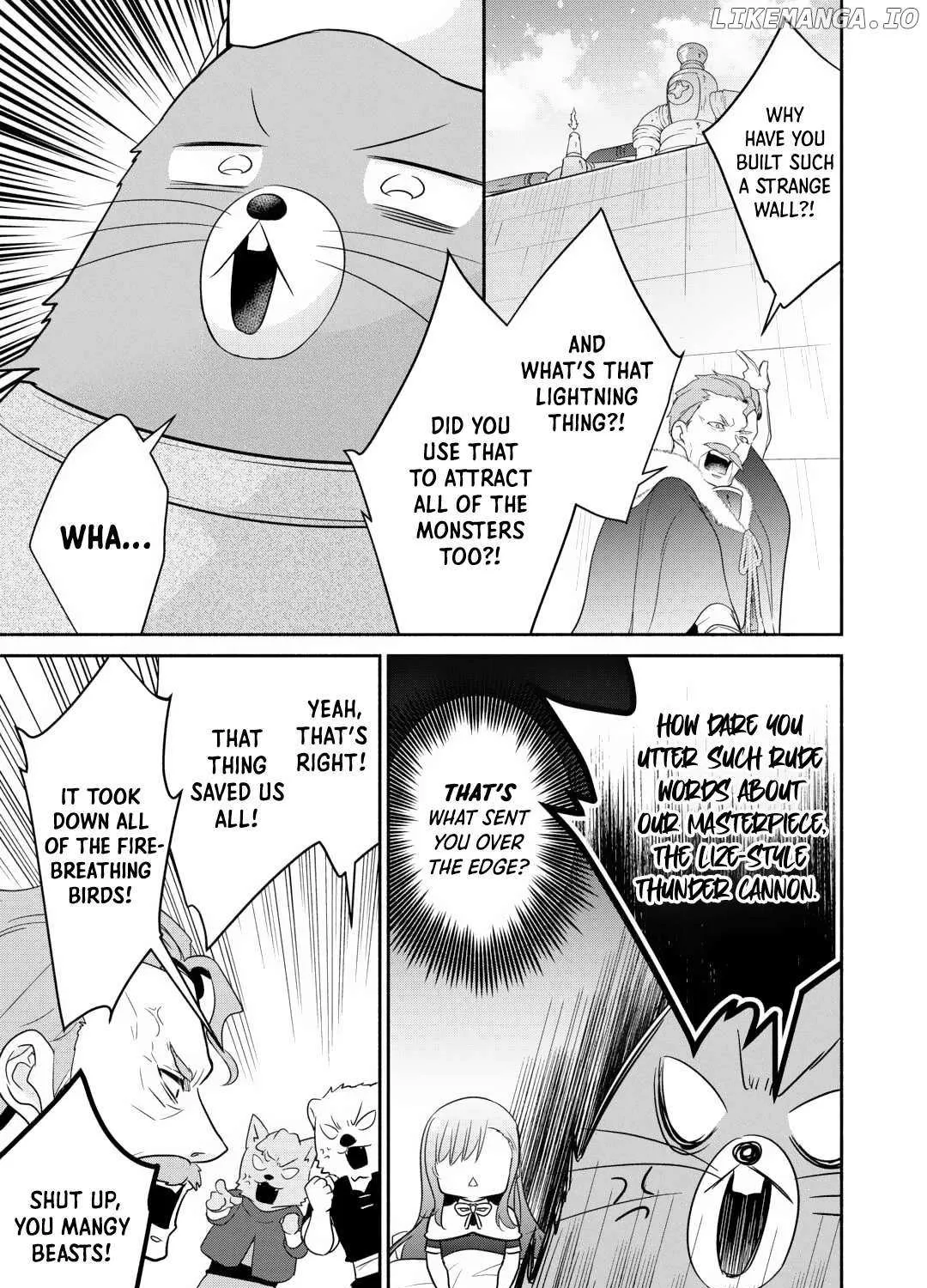 TENSEI YOUJO. KAMIKEMONO TO OUJI TO, SAIKYOU NO OJISAN YOUHEI-DAN NO NAKA DE IKIRU Chapter 21 page 43 - 
