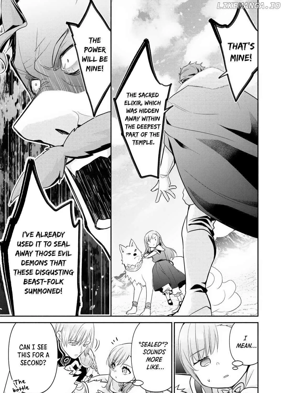 TENSEI YOUJO. KAMIKEMONO TO OUJI TO, SAIKYOU NO OJISAN YOUHEI-DAN NO NAKA DE IKIRU Chapter 22 page 31 - 