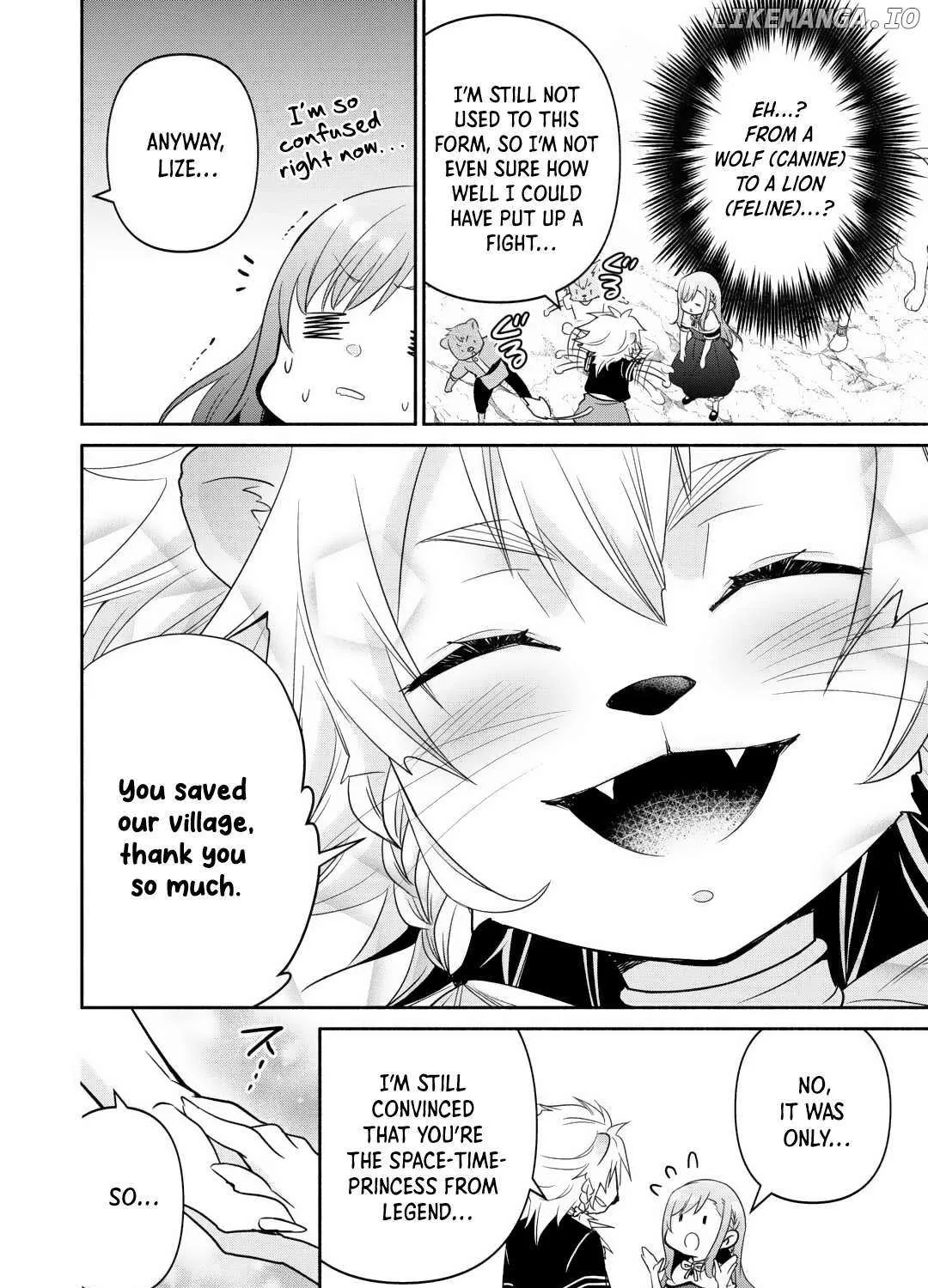 TENSEI YOUJO. KAMIKEMONO TO OUJI TO, SAIKYOU NO OJISAN YOUHEI-DAN NO NAKA DE IKIRU Chapter 23 page 12 - 