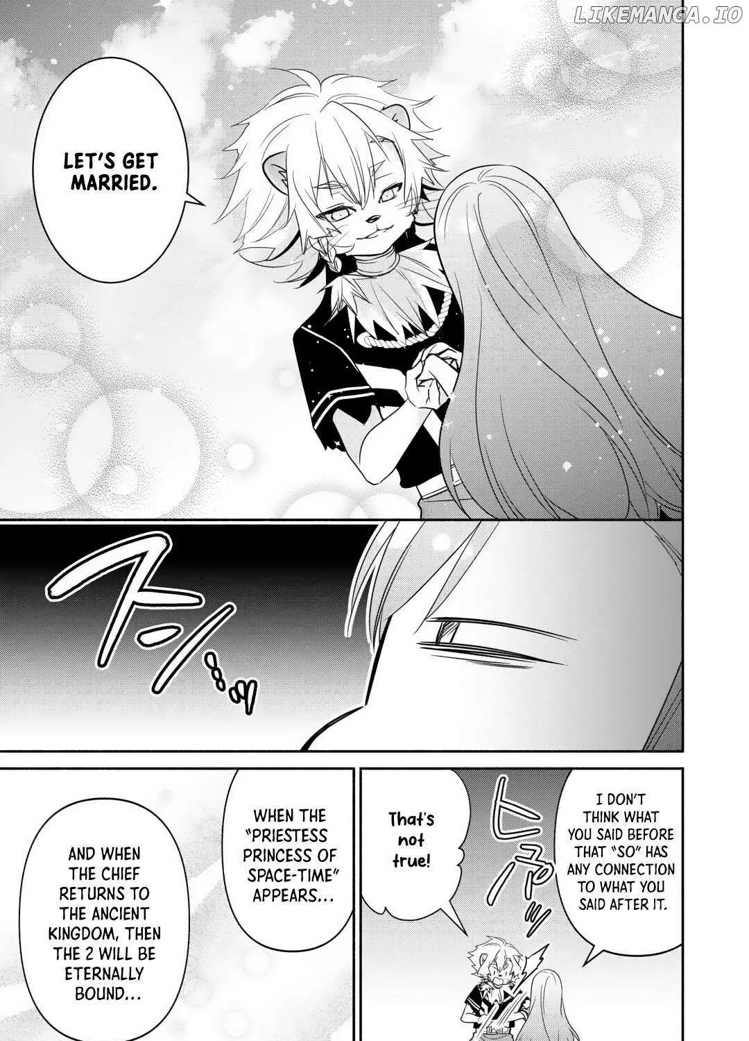 TENSEI YOUJO. KAMIKEMONO TO OUJI TO, SAIKYOU NO OJISAN YOUHEI-DAN NO NAKA DE IKIRU Chapter 23 page 14 - 