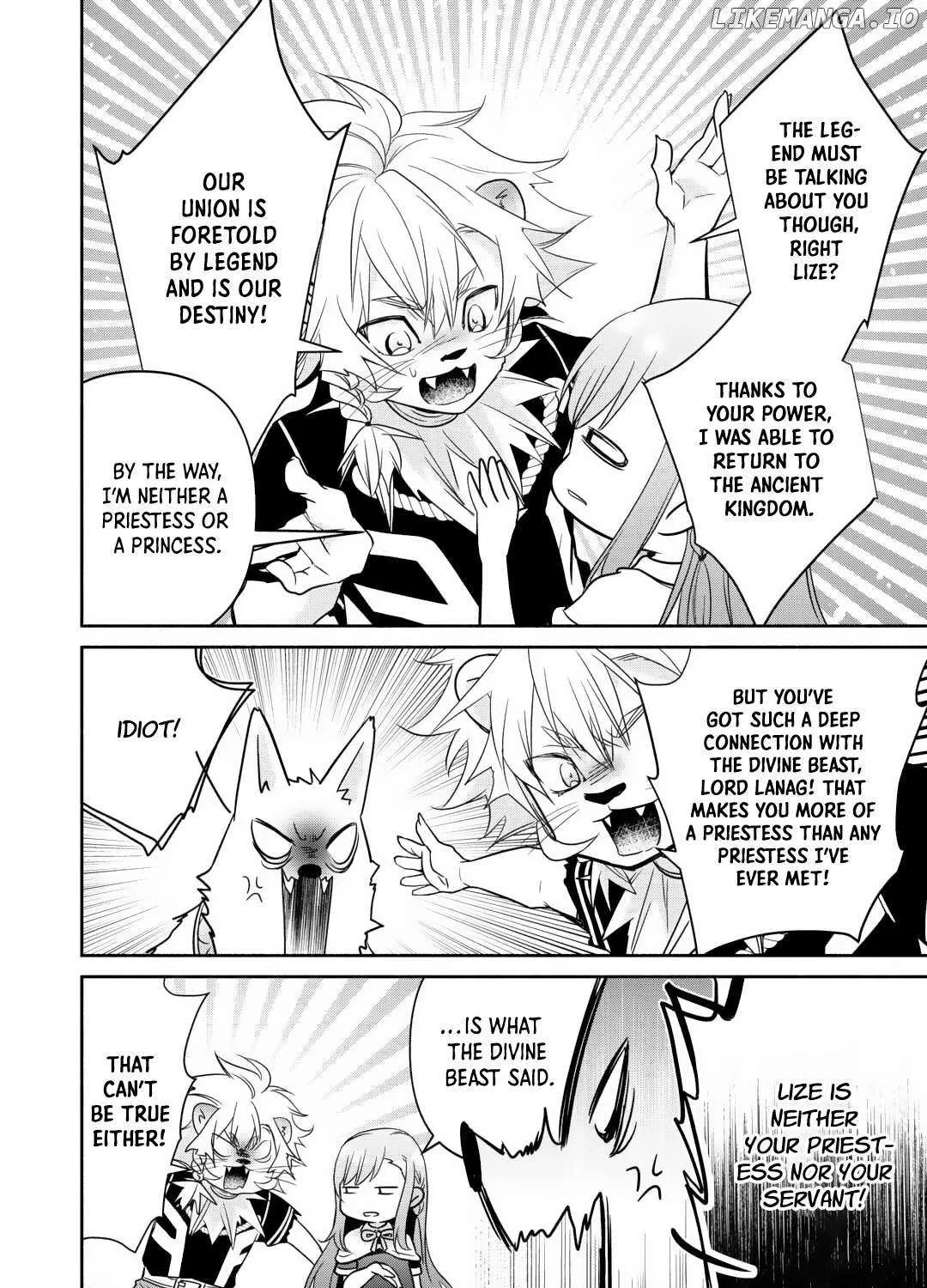 TENSEI YOUJO. KAMIKEMONO TO OUJI TO, SAIKYOU NO OJISAN YOUHEI-DAN NO NAKA DE IKIRU Chapter 23 page 16 - 