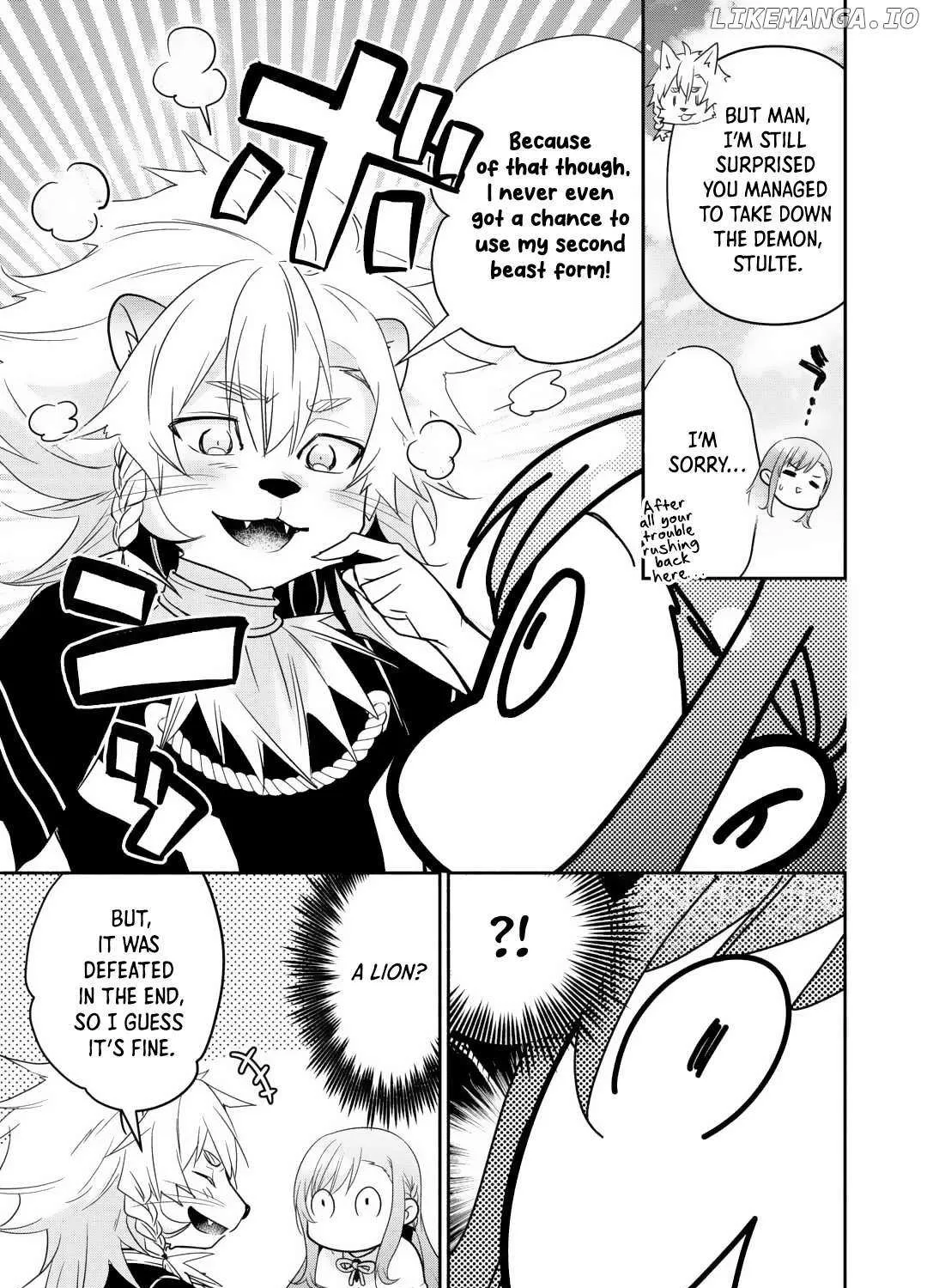 TENSEI YOUJO. KAMIKEMONO TO OUJI TO, SAIKYOU NO OJISAN YOUHEI-DAN NO NAKA DE IKIRU Chapter 23 page 10 - 