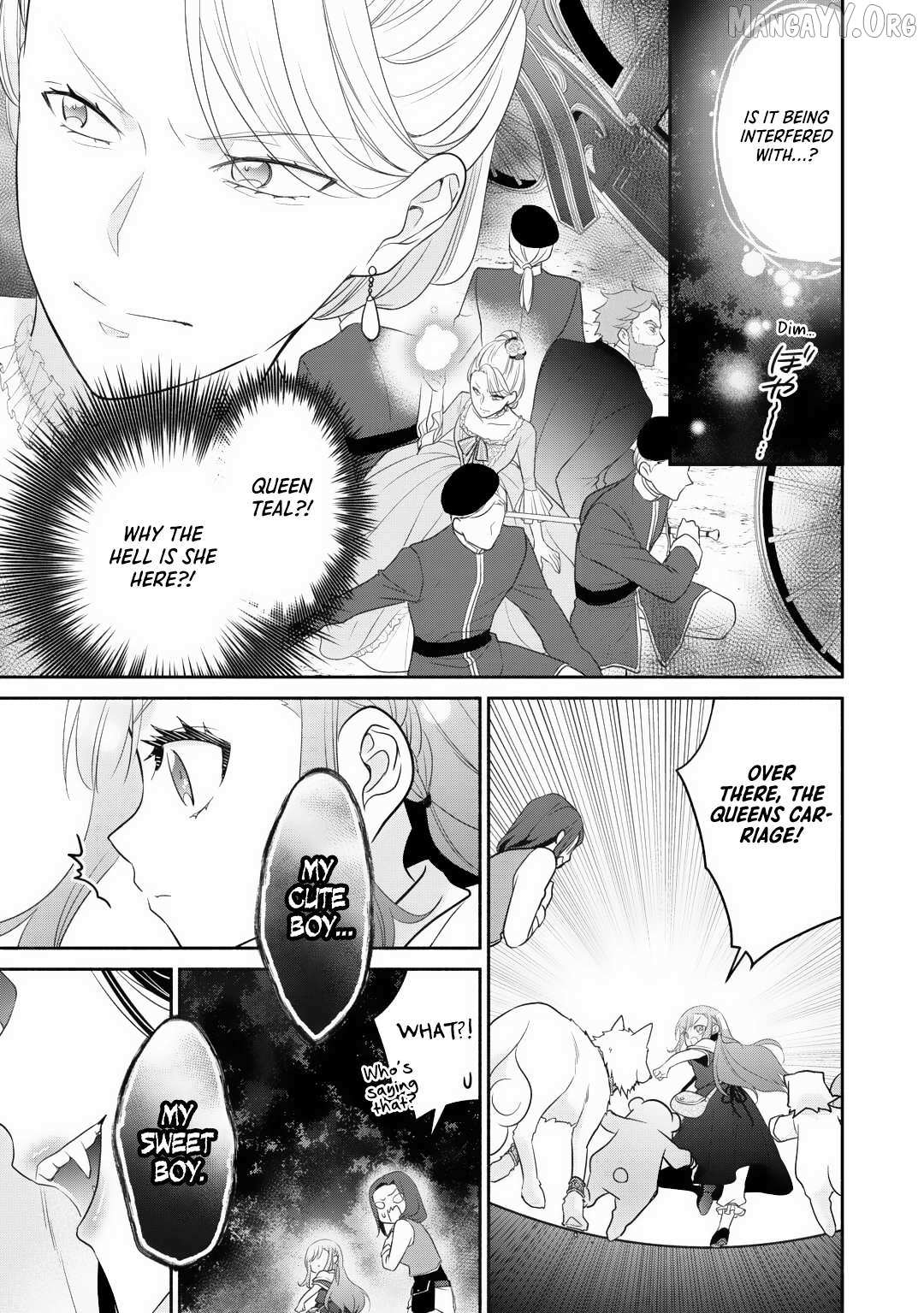 TENSEI YOUJO. KAMIKEMONO TO OUJI TO, SAIKYOU NO OJISAN YOUHEI-DAN NO NAKA DE IKIRU Chapter 29 page 12 - 