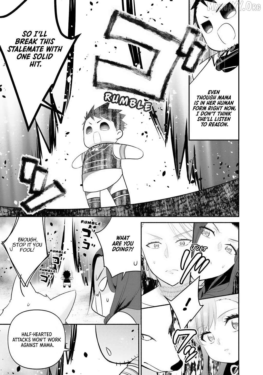 TENSEI YOUJO. KAMIKEMONO TO OUJI TO, SAIKYOU NO OJISAN YOUHEI-DAN NO NAKA DE IKIRU Chapter 29 page 22 - 