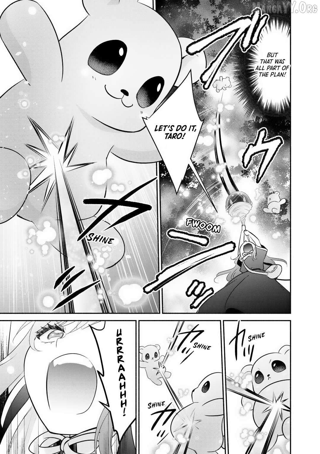 TENSEI YOUJO. KAMIKEMONO TO OUJI TO, SAIKYOU NO OJISAN YOUHEI-DAN NO NAKA DE IKIRU Chapter 29 page 28 - 