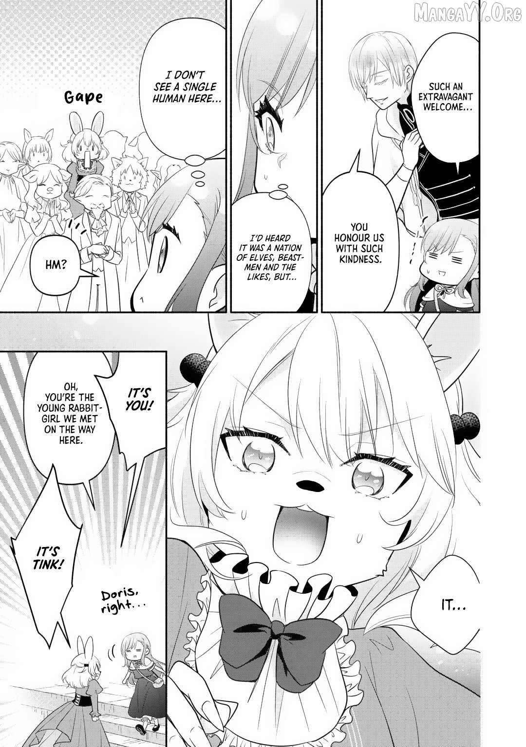 TENSEI YOUJO. KAMIKEMONO TO OUJI TO, SAIKYOU NO OJISAN YOUHEI-DAN NO NAKA DE IKIRU Chapter 30 page 19 - 