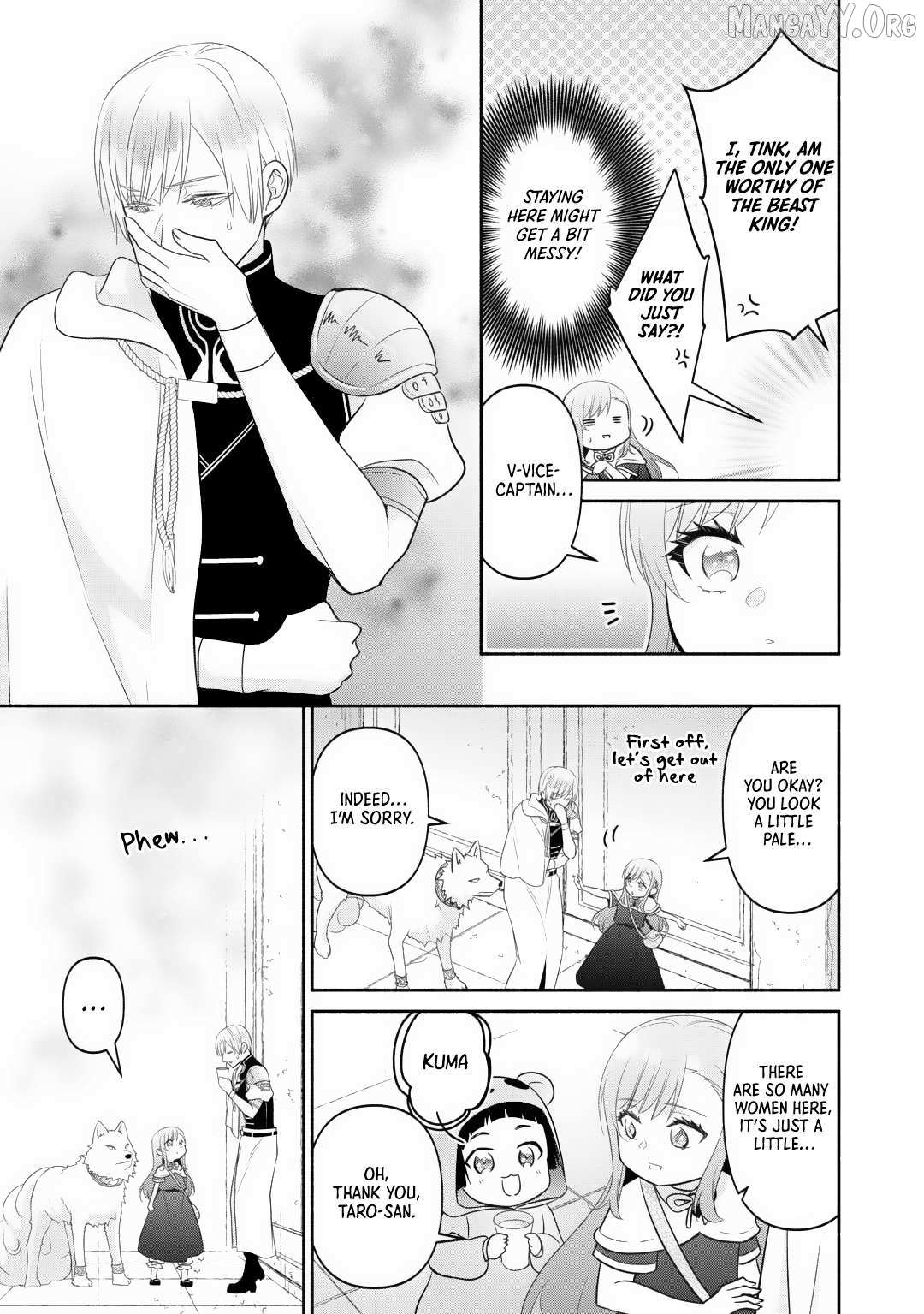 TENSEI YOUJO. KAMIKEMONO TO OUJI TO, SAIKYOU NO OJISAN YOUHEI-DAN NO NAKA DE IKIRU Chapter 30 page 21 - 