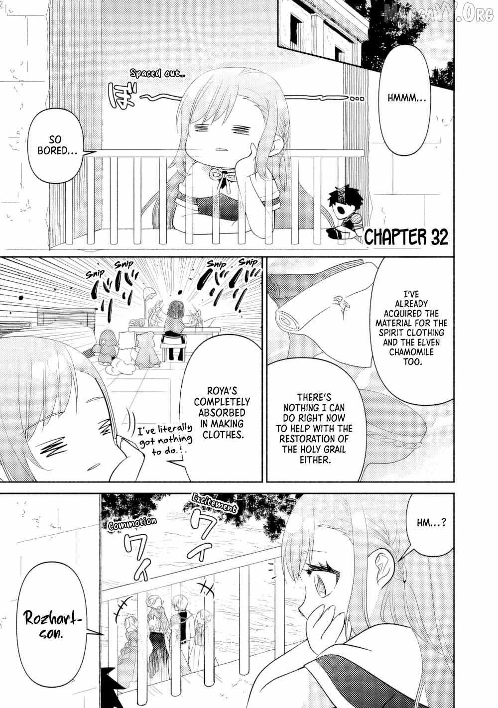 TENSEI YOUJO. KAMIKEMONO TO OUJI TO, SAIKYOU NO OJISAN YOUHEI-DAN NO NAKA DE IKIRU Chapter 32 page 1 - 