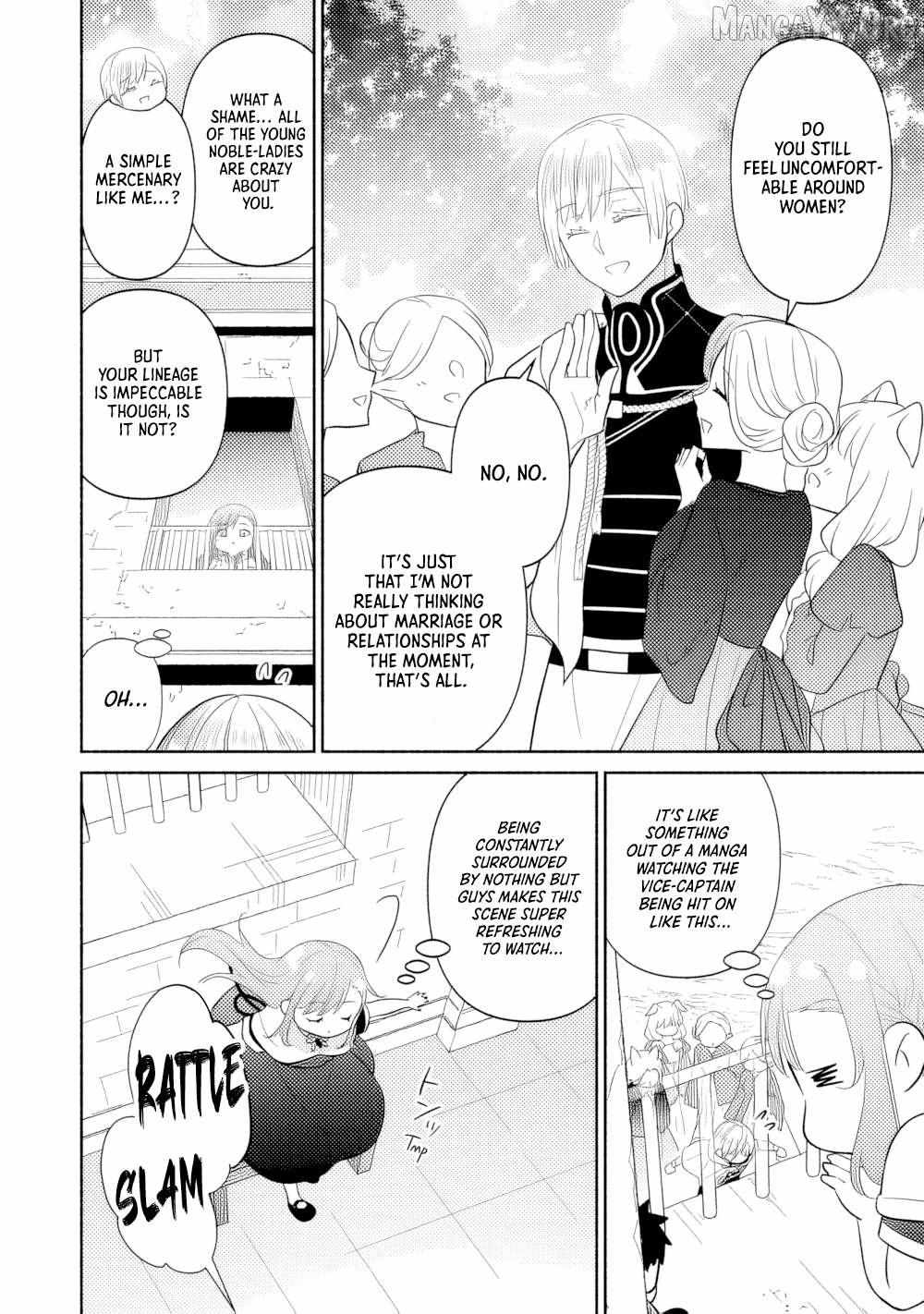 TENSEI YOUJO. KAMIKEMONO TO OUJI TO, SAIKYOU NO OJISAN YOUHEI-DAN NO NAKA DE IKIRU Chapter 32 page 2 - 