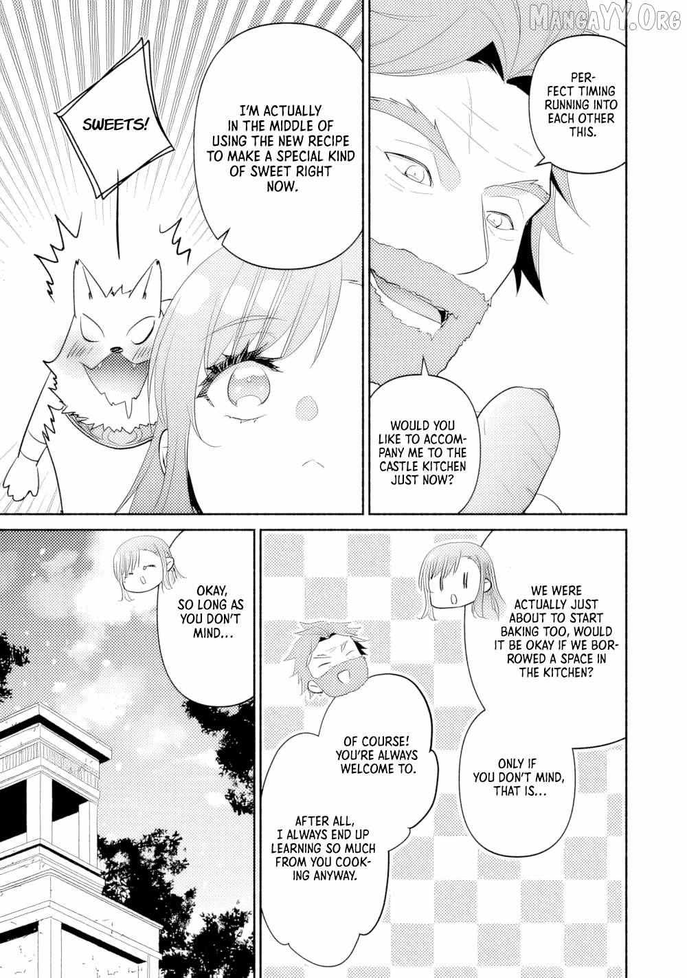 TENSEI YOUJO. KAMIKEMONO TO OUJI TO, SAIKYOU NO OJISAN YOUHEI-DAN NO NAKA DE IKIRU Chapter 32 page 11 - 