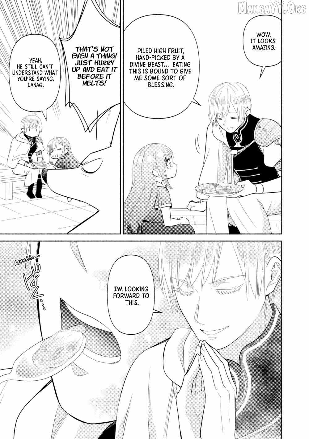 TENSEI YOUJO. KAMIKEMONO TO OUJI TO, SAIKYOU NO OJISAN YOUHEI-DAN NO NAKA DE IKIRU Chapter 32 page 21 - 