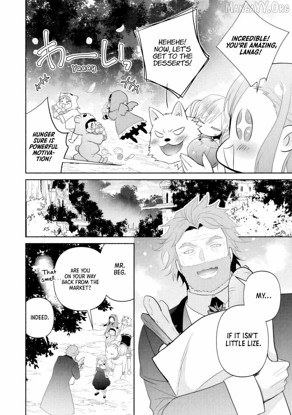TENSEI YOUJO. KAMIKEMONO TO OUJI TO, SAIKYOU NO OJISAN YOUHEI-DAN NO NAKA DE IKIRU Chapter 32 page 10 - 