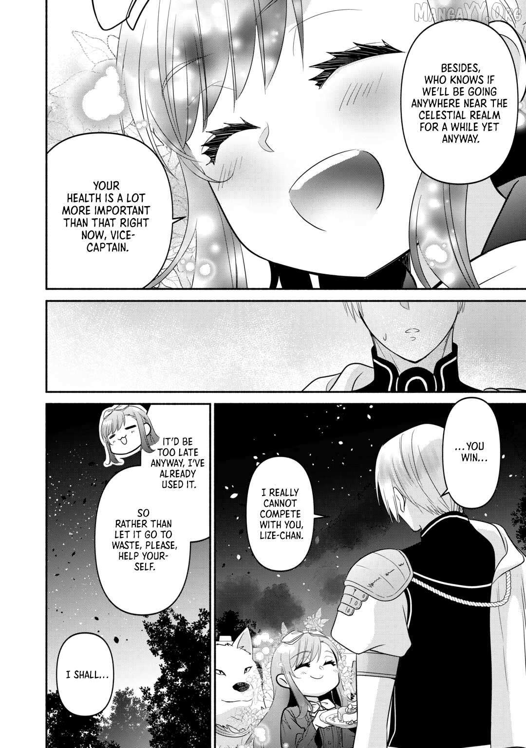 TENSEI YOUJO. KAMIKEMONO TO OUJI TO, SAIKYOU NO OJISAN YOUHEI-DAN NO NAKA DE IKIRU Chapter 33 page 13 - 