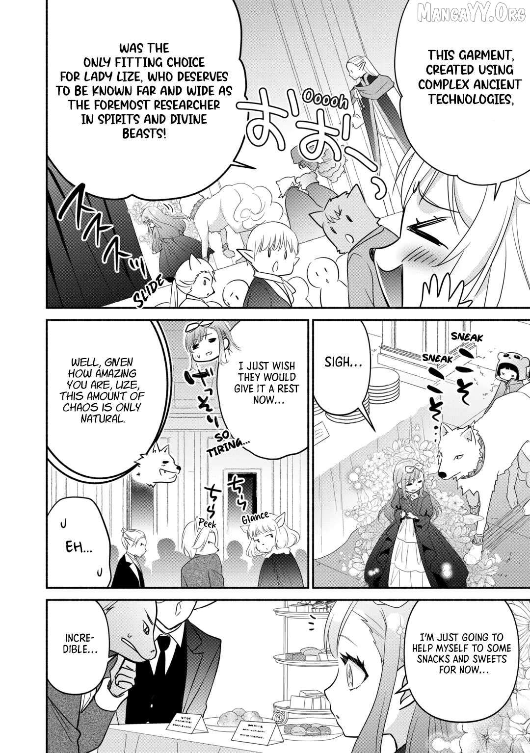 TENSEI YOUJO. KAMIKEMONO TO OUJI TO, SAIKYOU NO OJISAN YOUHEI-DAN NO NAKA DE IKIRU Chapter 33 page 5 - 