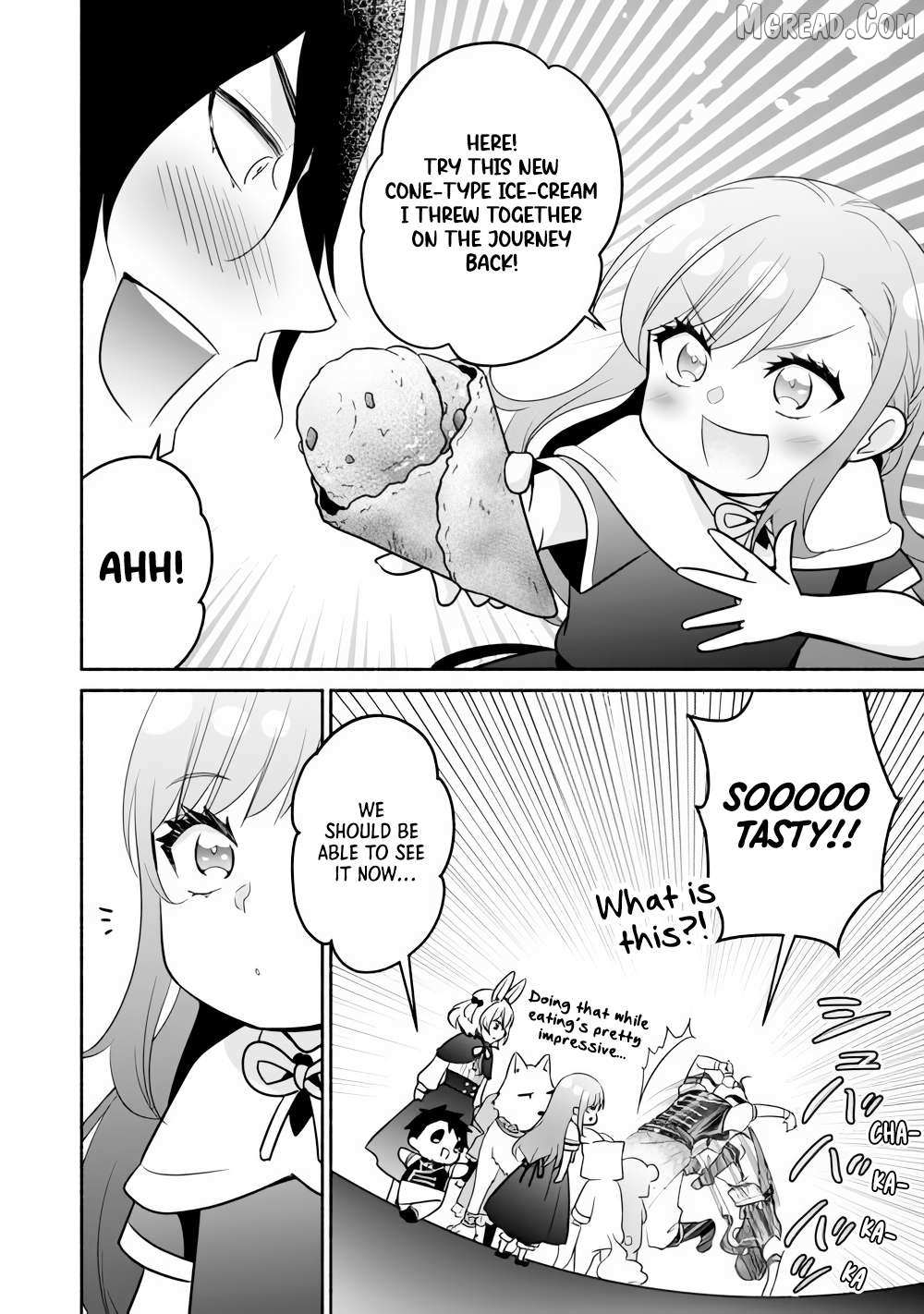 TENSEI YOUJO. KAMIKEMONO TO OUJI TO, SAIKYOU NO OJISAN YOUHEI-DAN NO NAKA DE IKIRU Chapter 34 page 2 - 