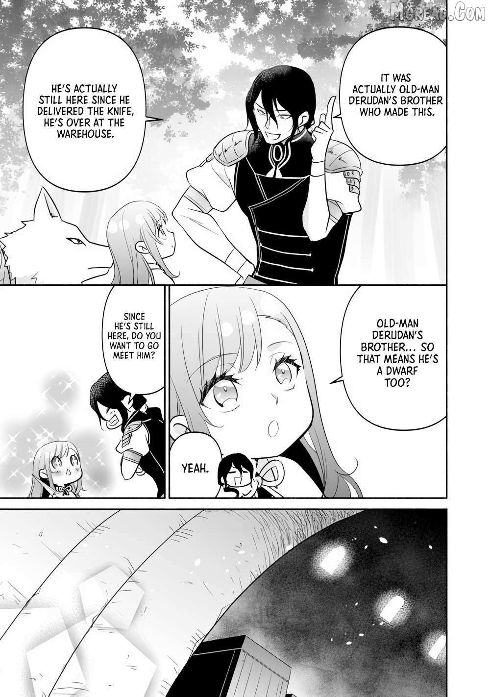 TENSEI YOUJO. KAMIKEMONO TO OUJI TO, SAIKYOU NO OJISAN YOUHEI-DAN NO NAKA DE IKIRU Chapter 34 page 13 - 