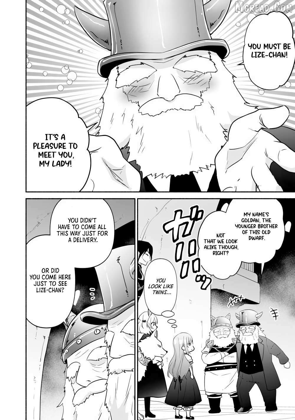 TENSEI YOUJO. KAMIKEMONO TO OUJI TO, SAIKYOU NO OJISAN YOUHEI-DAN NO NAKA DE IKIRU Chapter 34 page 14 - 