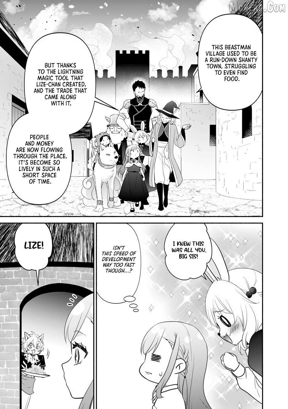 TENSEI YOUJO. KAMIKEMONO TO OUJI TO, SAIKYOU NO OJISAN YOUHEI-DAN NO NAKA DE IKIRU Chapter 34 page 21 - 