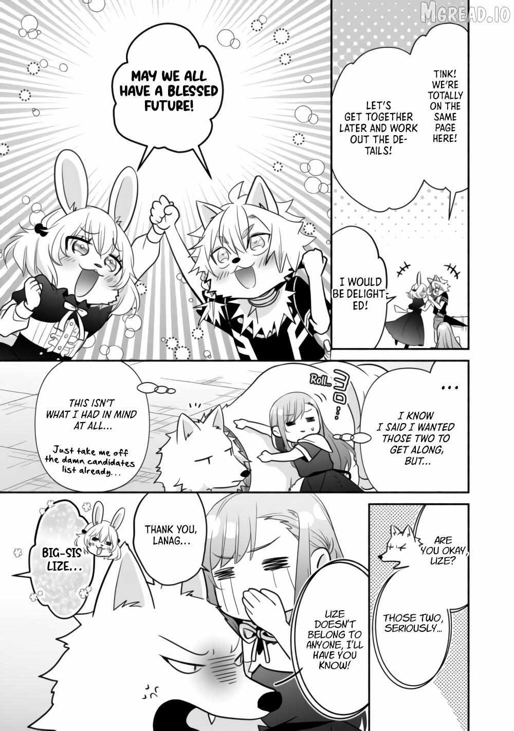 TENSEI YOUJO. KAMIKEMONO TO OUJI TO, SAIKYOU NO OJISAN YOUHEI-DAN NO NAKA DE IKIRU Chapter 35 page 13 - 