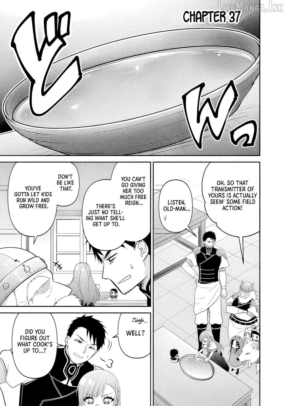TENSEI YOUJO. KAMIKEMONO TO OUJI TO, SAIKYOU NO OJISAN YOUHEI-DAN NO NAKA DE IKIRU Chapter 37 page 1 - 