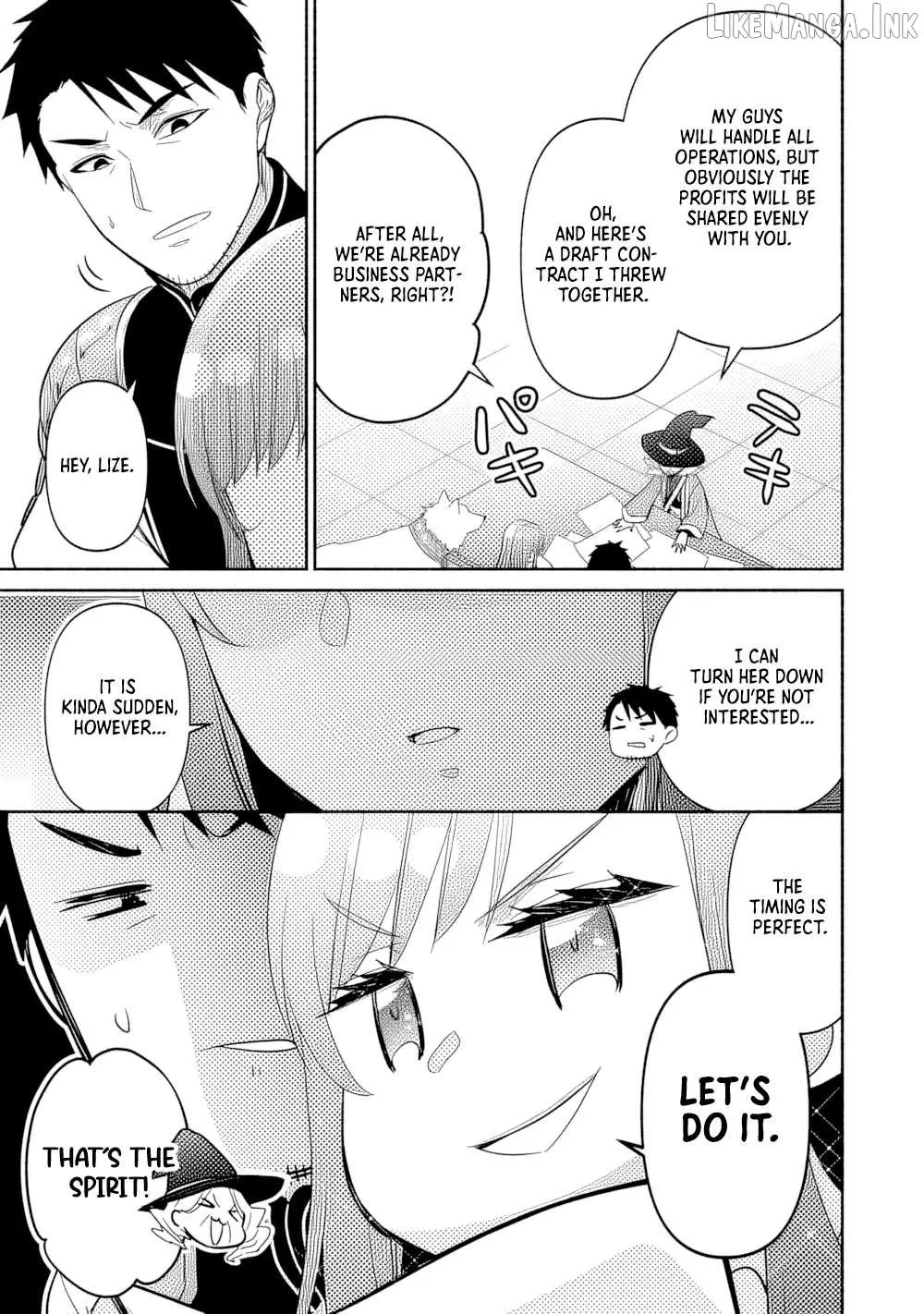 TENSEI YOUJO. KAMIKEMONO TO OUJI TO, SAIKYOU NO OJISAN YOUHEI-DAN NO NAKA DE IKIRU Chapter 37 page 17 - 