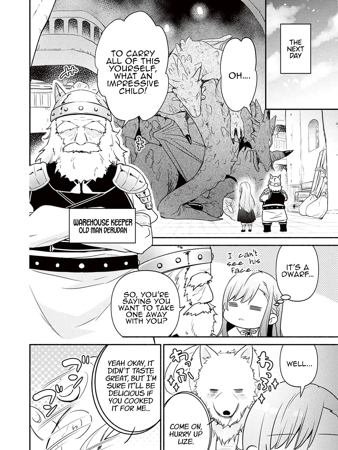 TENSEI YOUJO. KAMIKEMONO TO OUJI TO, SAIKYOU NO OJISAN YOUHEI-DAN NO NAKA DE IKIRU Chapter 4 page 28 - 