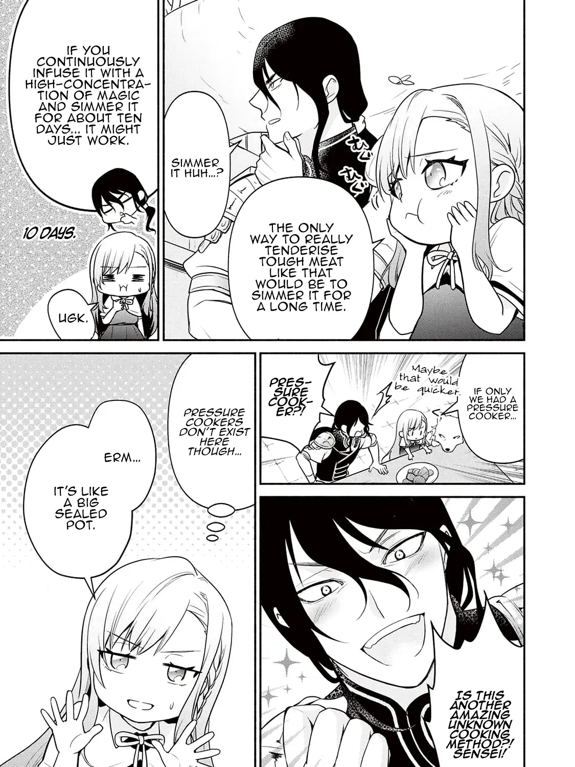 TENSEI YOUJO. KAMIKEMONO TO OUJI TO, SAIKYOU NO OJISAN YOUHEI-DAN NO NAKA DE IKIRU Chapter 4 page 38 - 