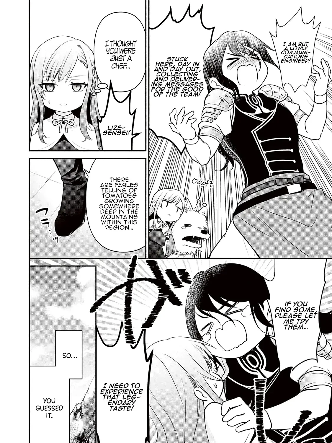TENSEI YOUJO. KAMIKEMONO TO OUJI TO, SAIKYOU NO OJISAN YOUHEI-DAN NO NAKA DE IKIRU Chapter 5 page 3 - 