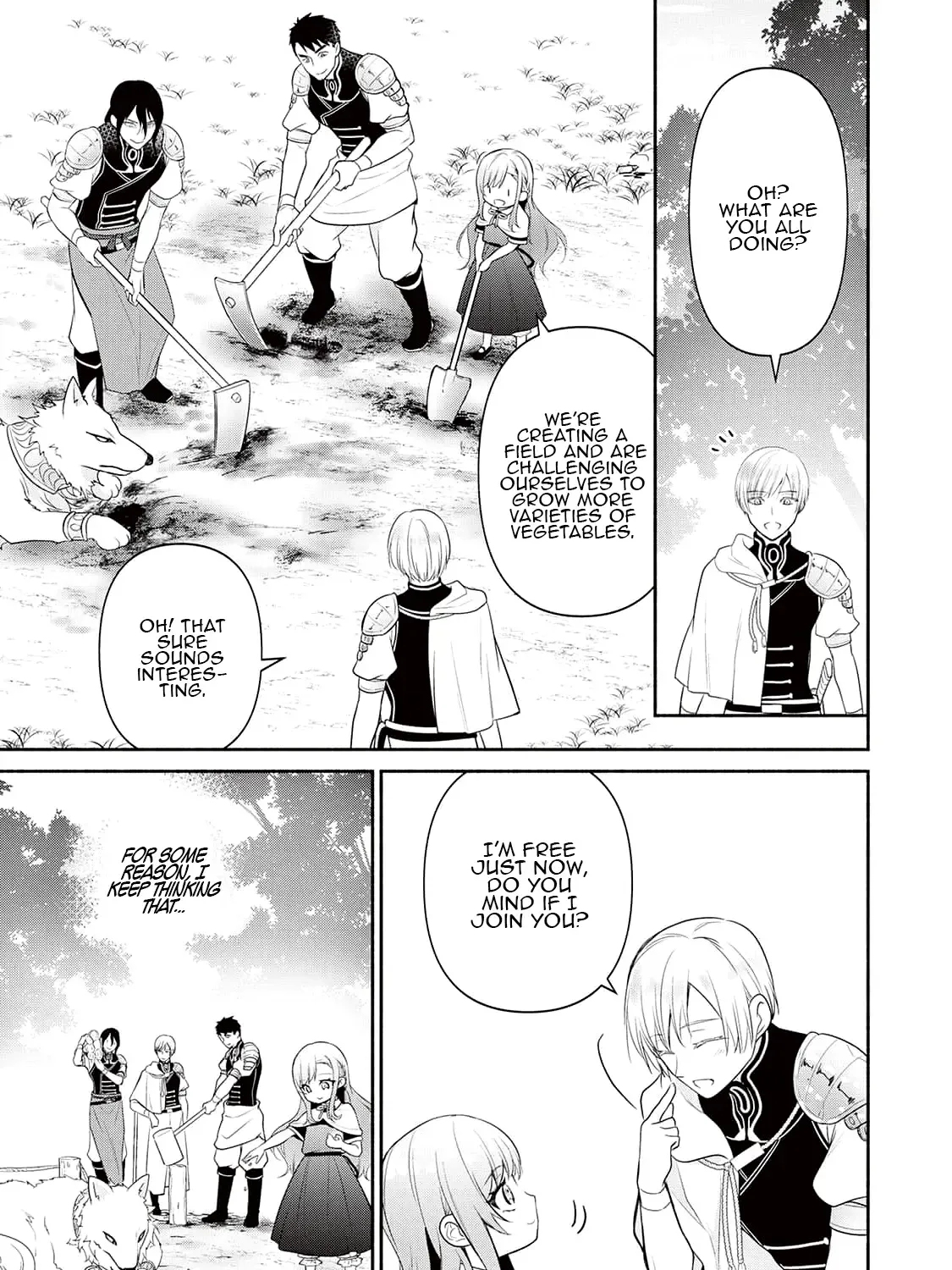 TENSEI YOUJO. KAMIKEMONO TO OUJI TO, SAIKYOU NO OJISAN YOUHEI-DAN NO NAKA DE IKIRU Chapter 6 page 34 - 