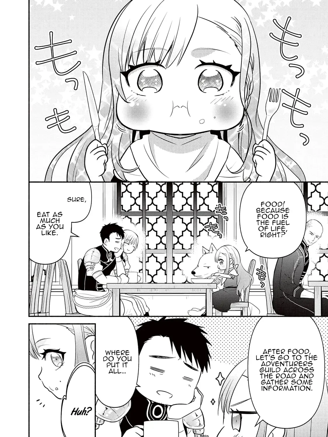 TENSEI YOUJO. KAMIKEMONO TO OUJI TO, SAIKYOU NO OJISAN YOUHEI-DAN NO NAKA DE IKIRU Chapter 7 page 43 - 