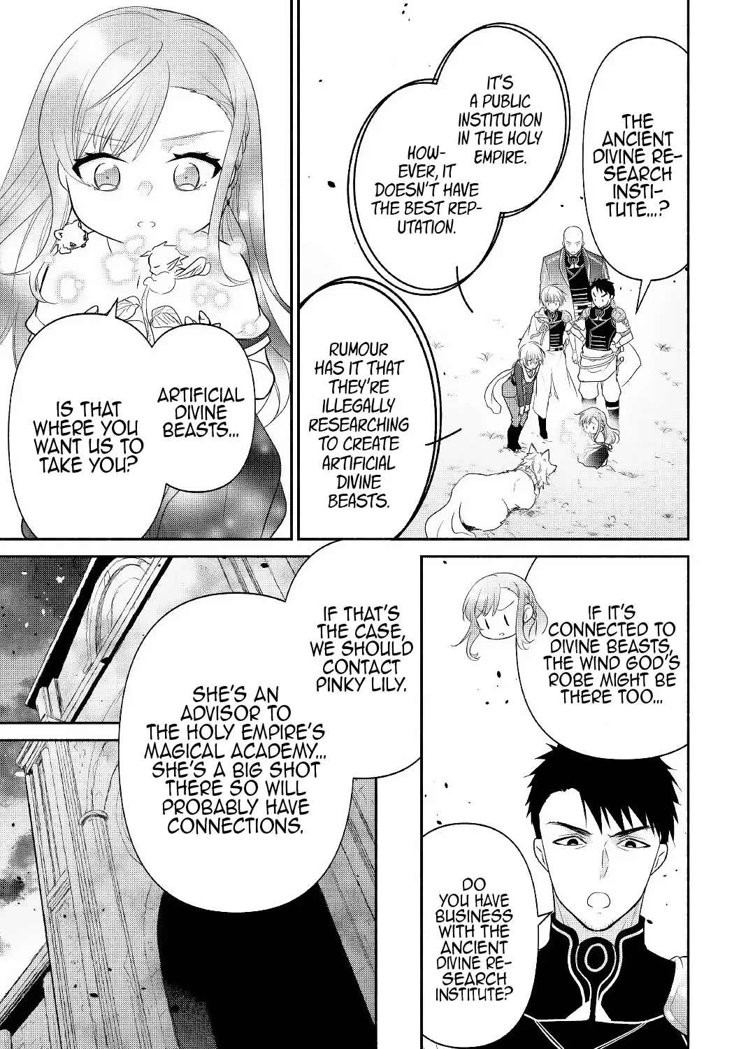 TENSEI YOUJO. KAMIKEMONO TO OUJI TO, SAIKYOU NO OJISAN YOUHEI-DAN NO NAKA DE IKIRU Chapter 8 page 33 - 