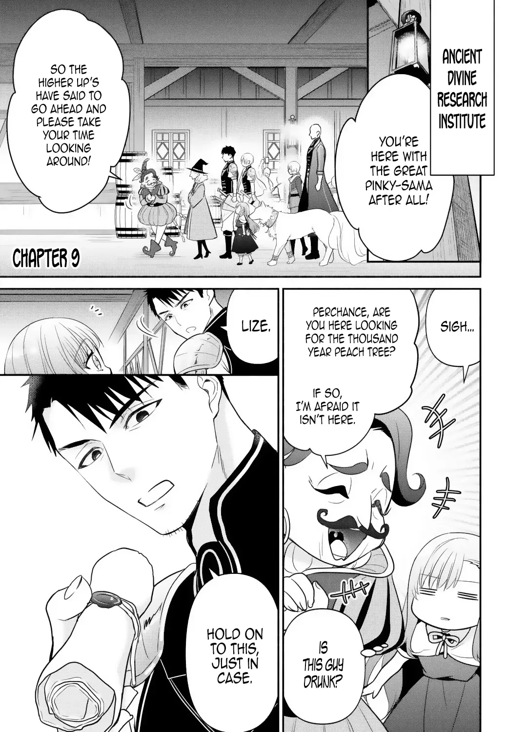 TENSEI YOUJO. KAMIKEMONO TO OUJI TO, SAIKYOU NO OJISAN YOUHEI-DAN NO NAKA DE IKIRU Chapter 9 page 2 - 