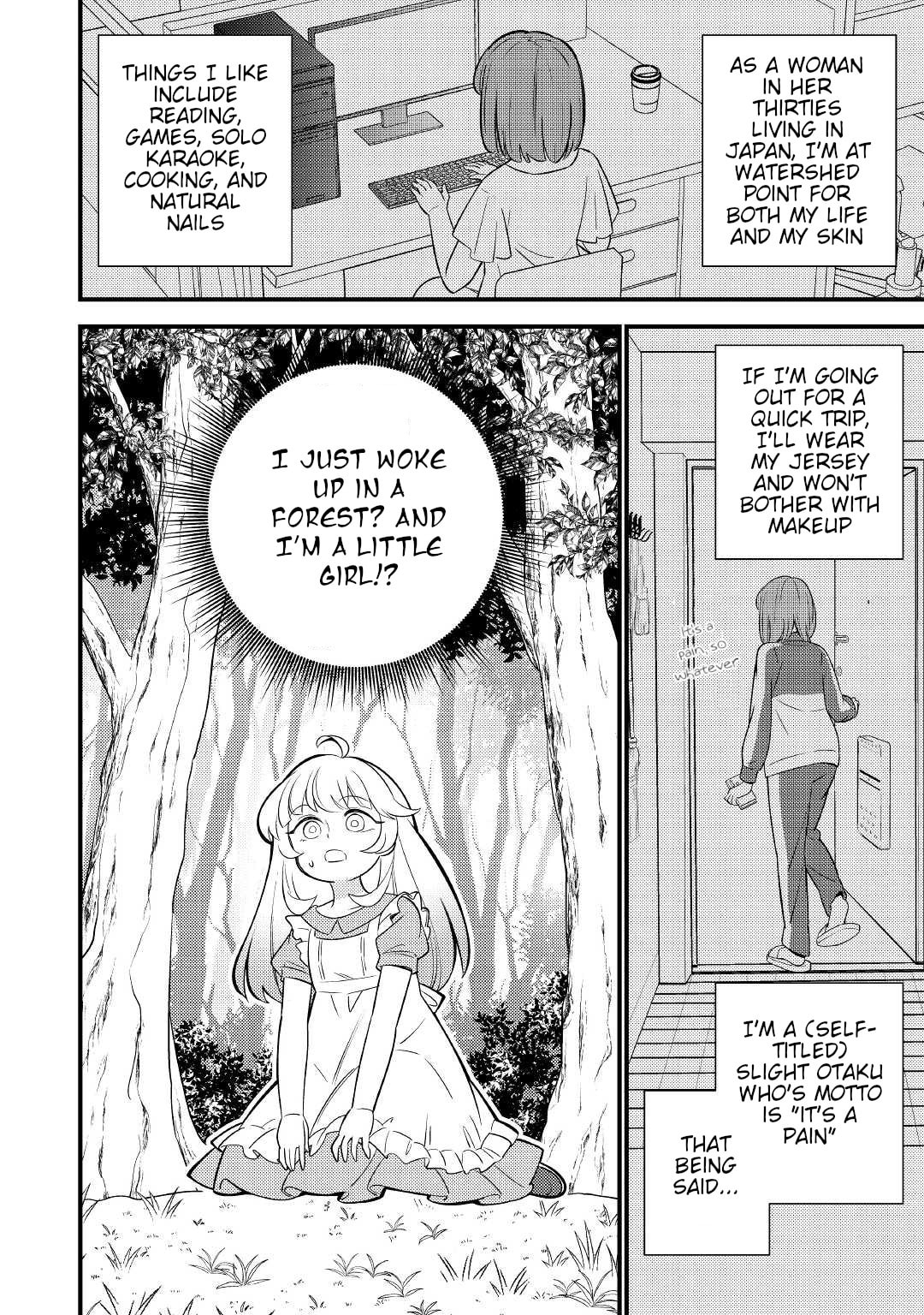 Tensei Youjo wa Owabi Cheat de Isekai Going My Way Chapter 1 page 2 - 