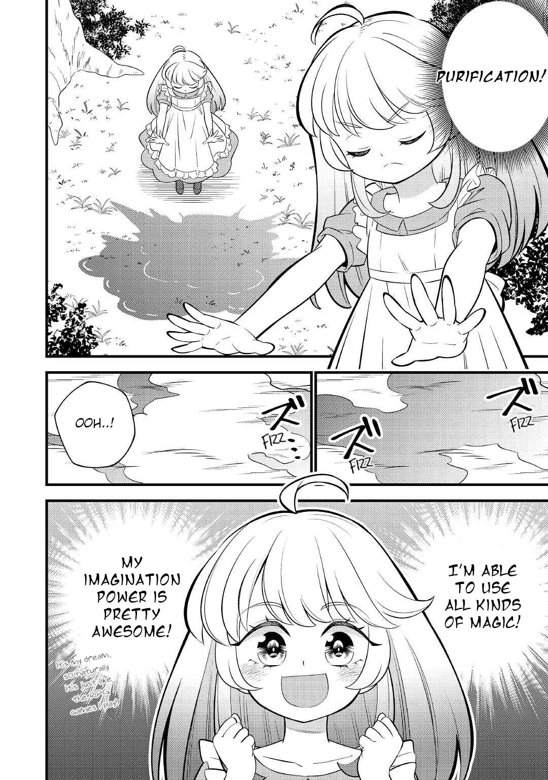 Tensei Youjo wa Owabi Cheat de Isekai Going My Way Chapter 1 page 8 - 