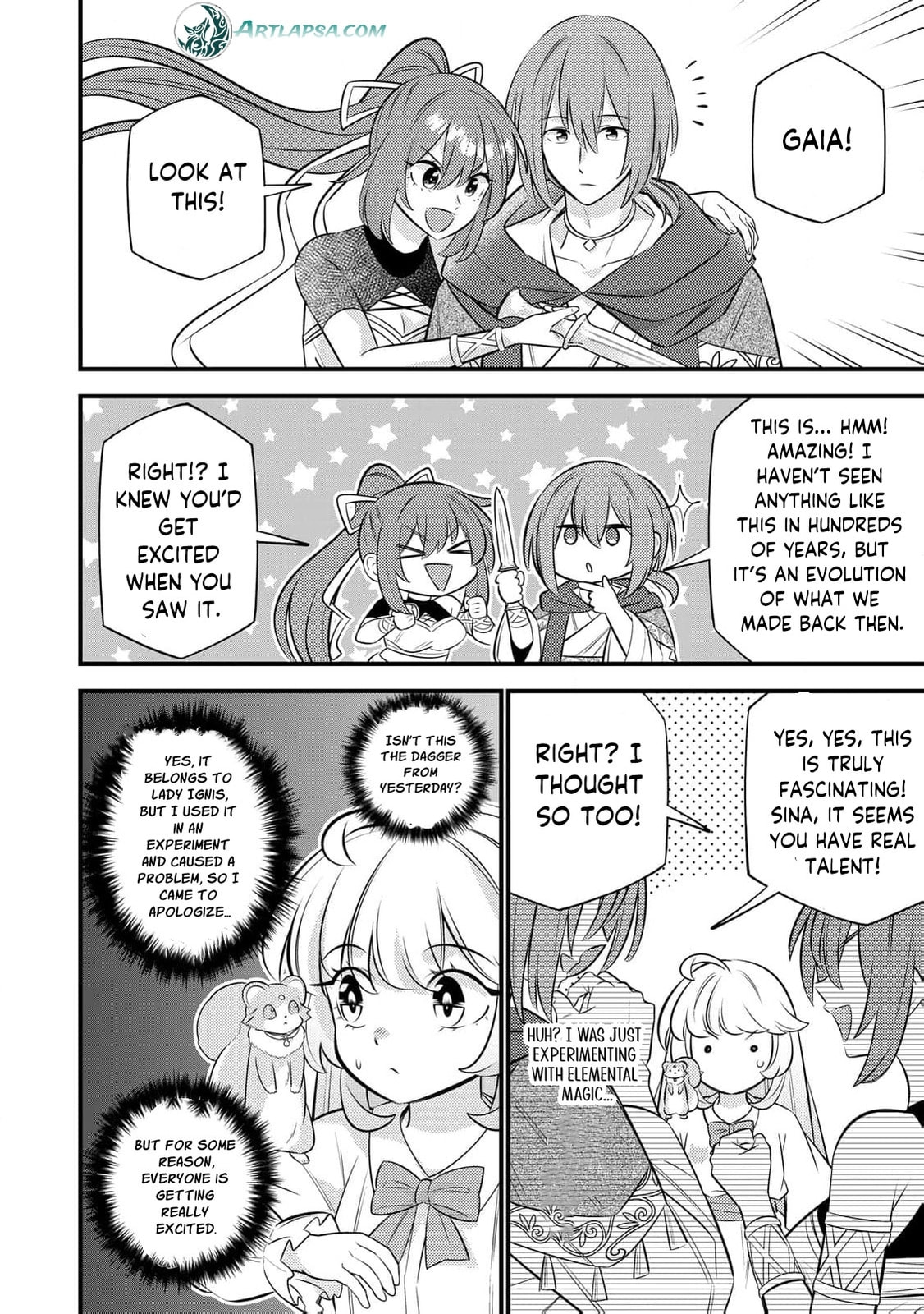 Tensei Youjo wa Owabi Cheat de Isekai Going My Way Chapter 27 page 15 - 