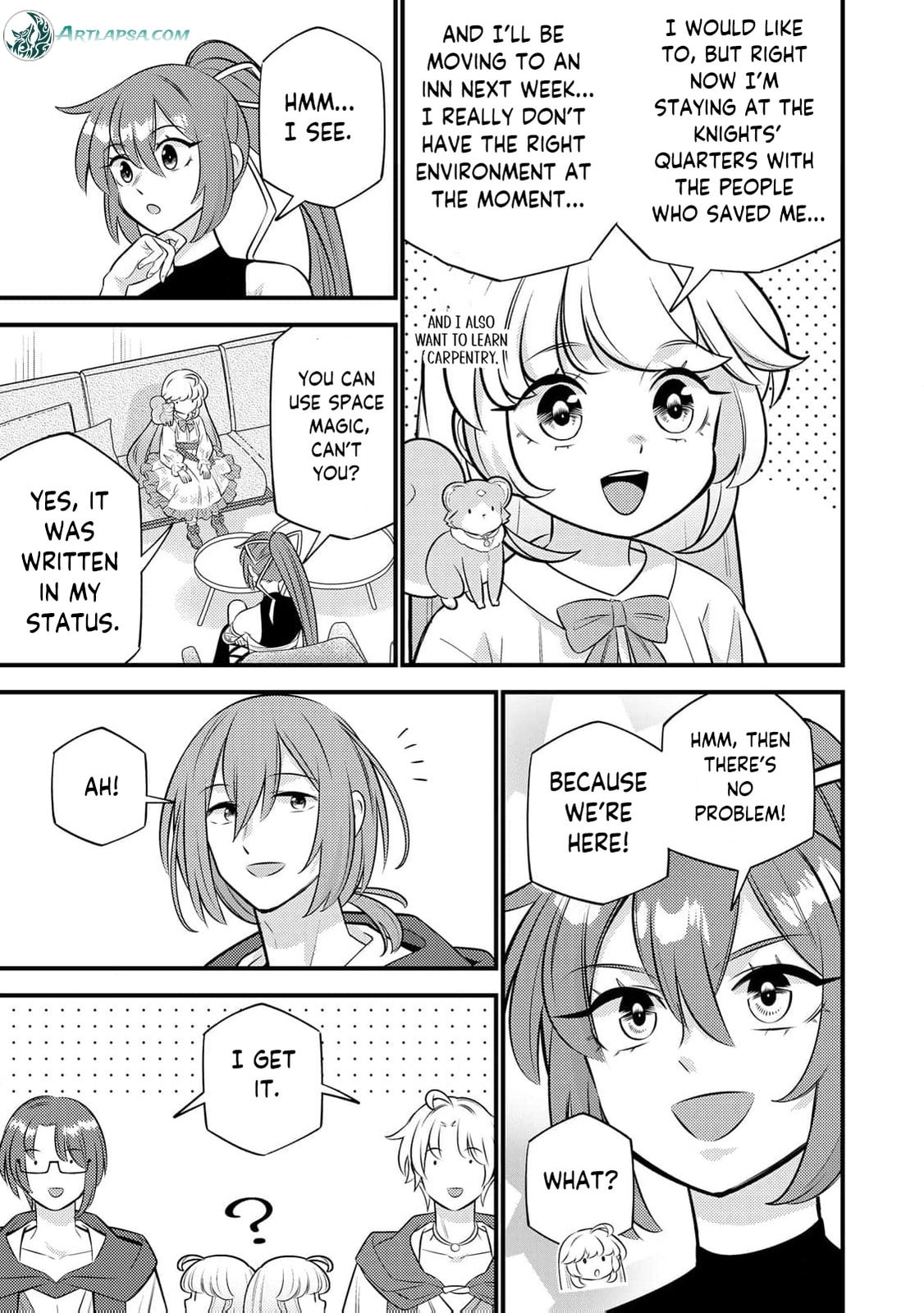 Tensei Youjo wa Owabi Cheat de Isekai Going My Way Chapter 27 page 18 - 