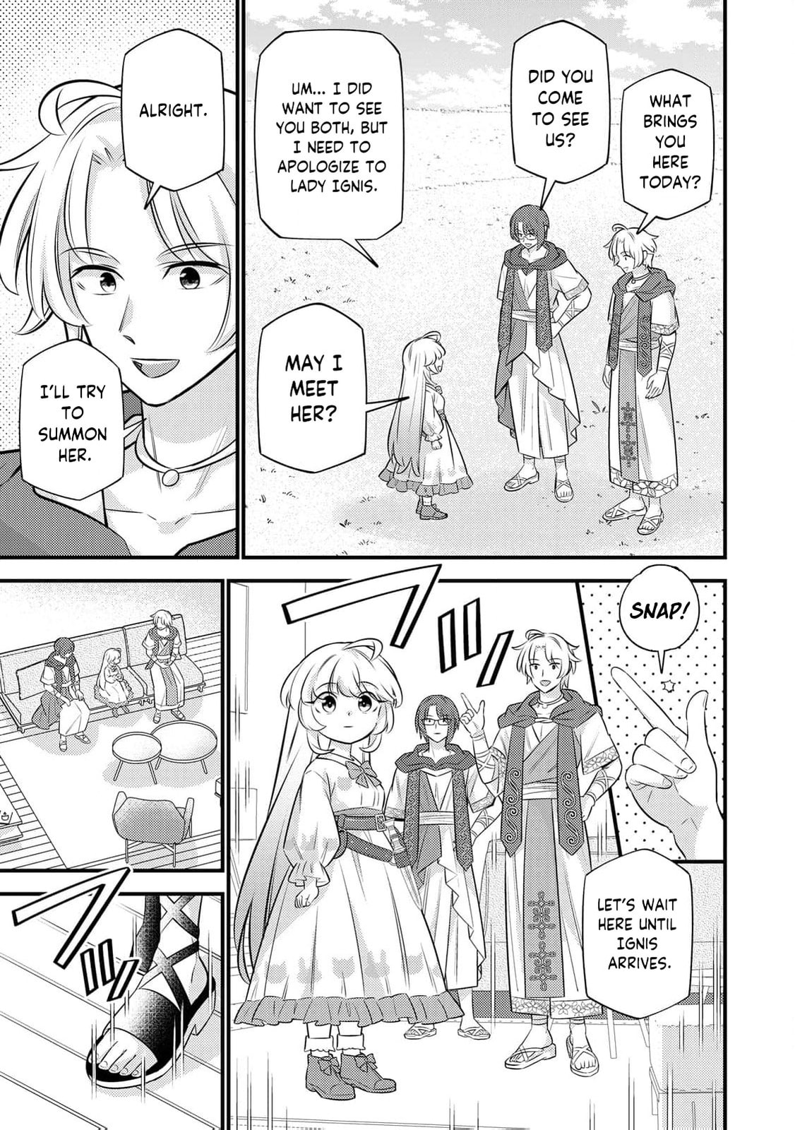 Tensei Youjo wa Owabi Cheat de Isekai Going My Way Chapter 27 page 8 - 