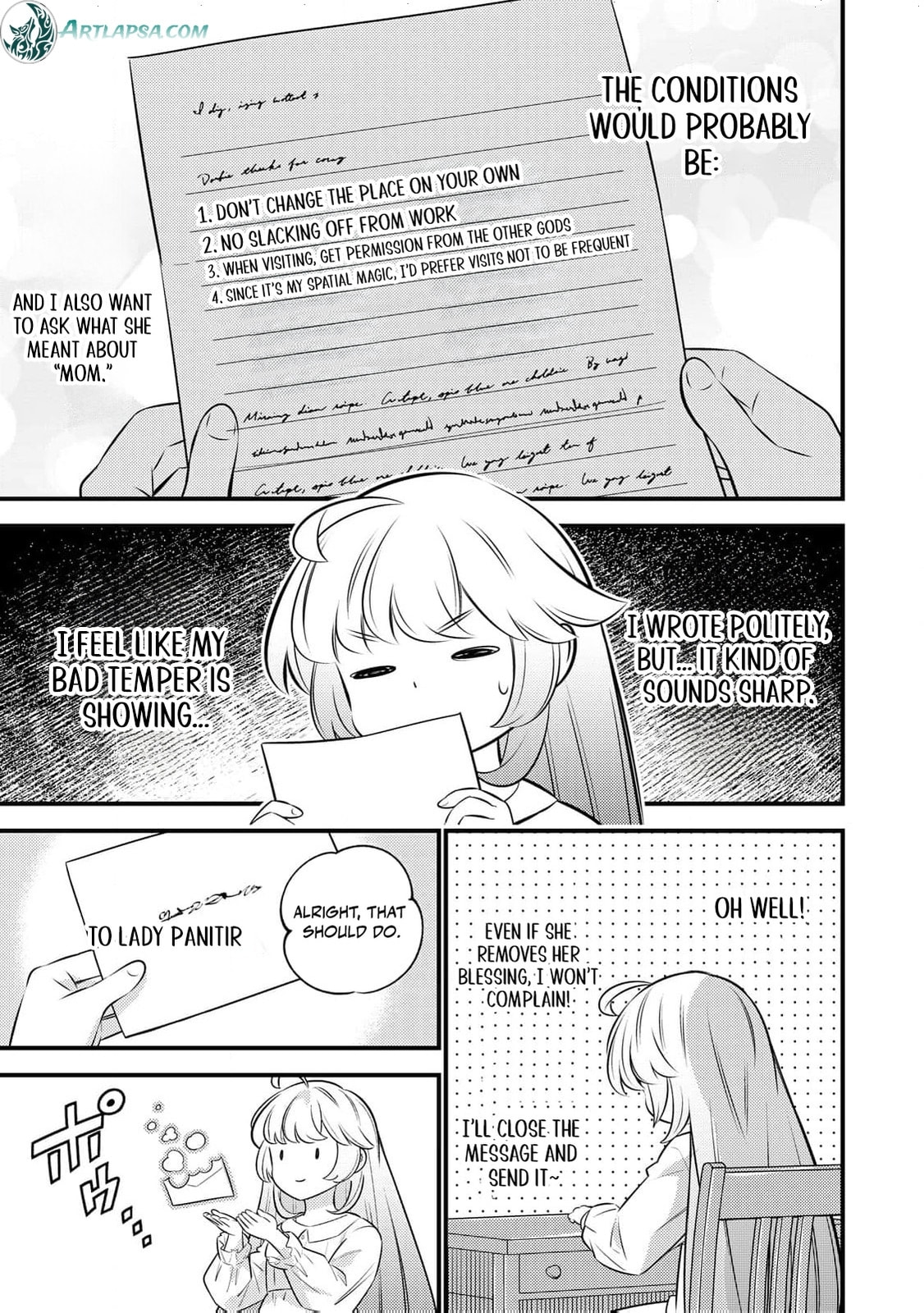 Tensei Youjo wa Owabi Cheat de Isekai Going My Way Chapter 28 page 26 - 