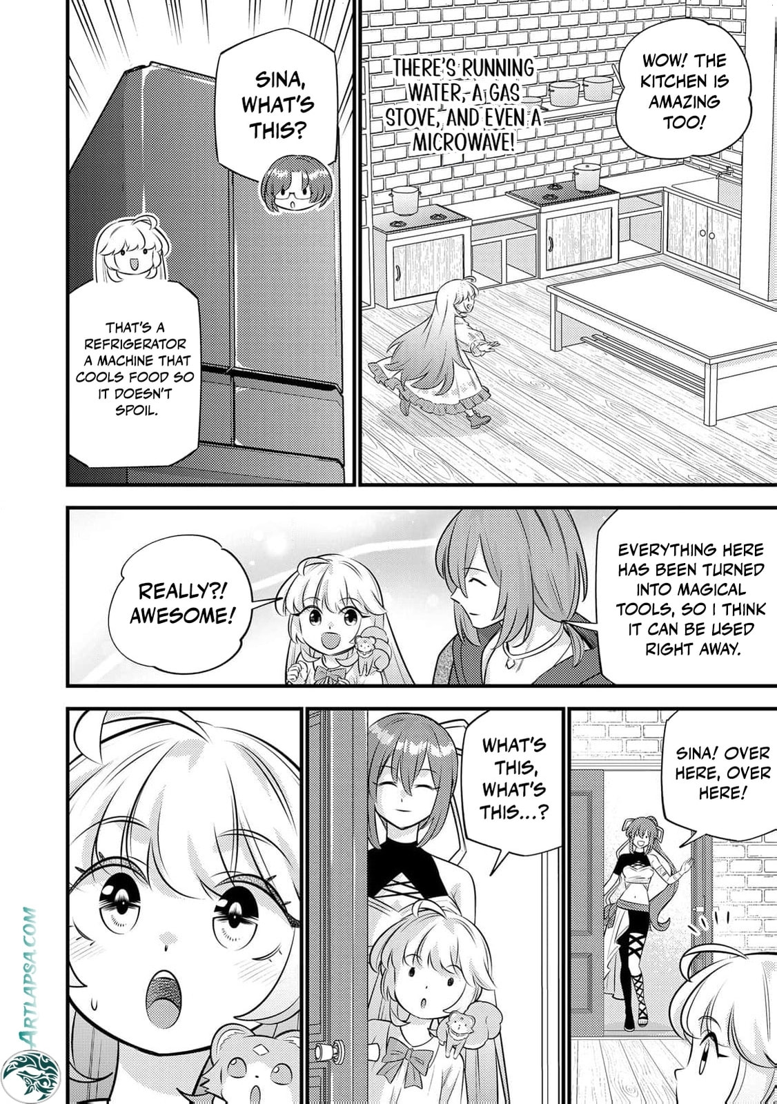 Tensei Youjo wa Owabi Cheat de Isekai Going My Way Chapter 28 page 5 - 